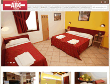 Tablet Screenshot of hotelabcmantova.it